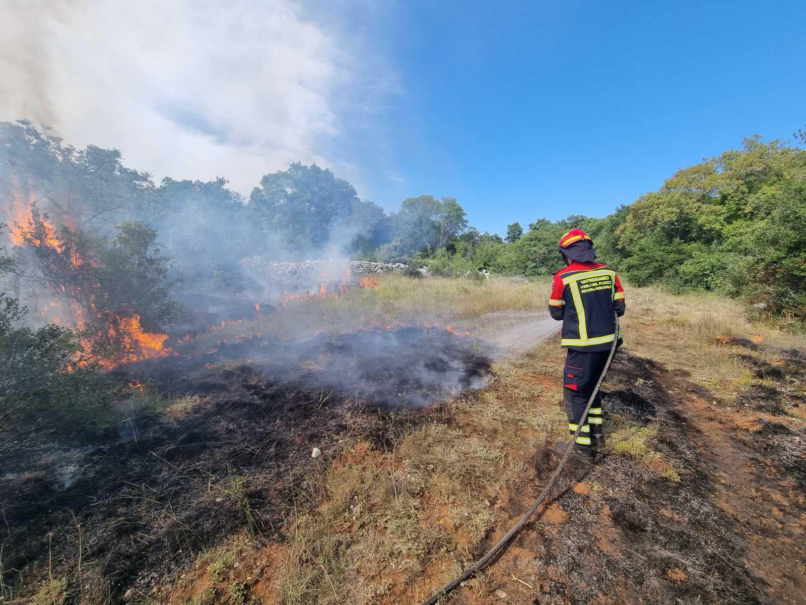 U Hrvatskoj zabilježeno 46% više požara na otvorenome prostoru nego prošle godine